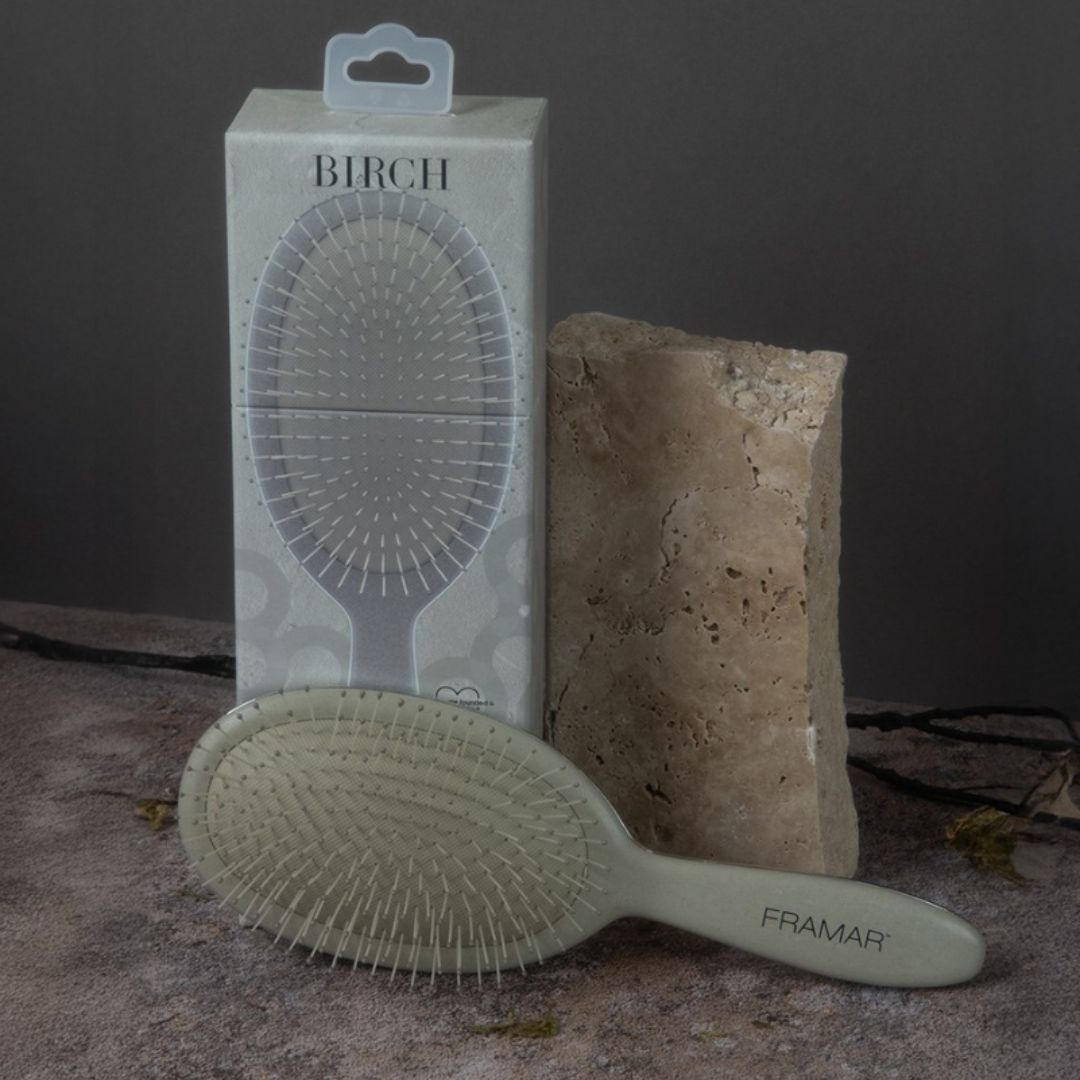 Framar Neutrals Detangle Brush - Birch