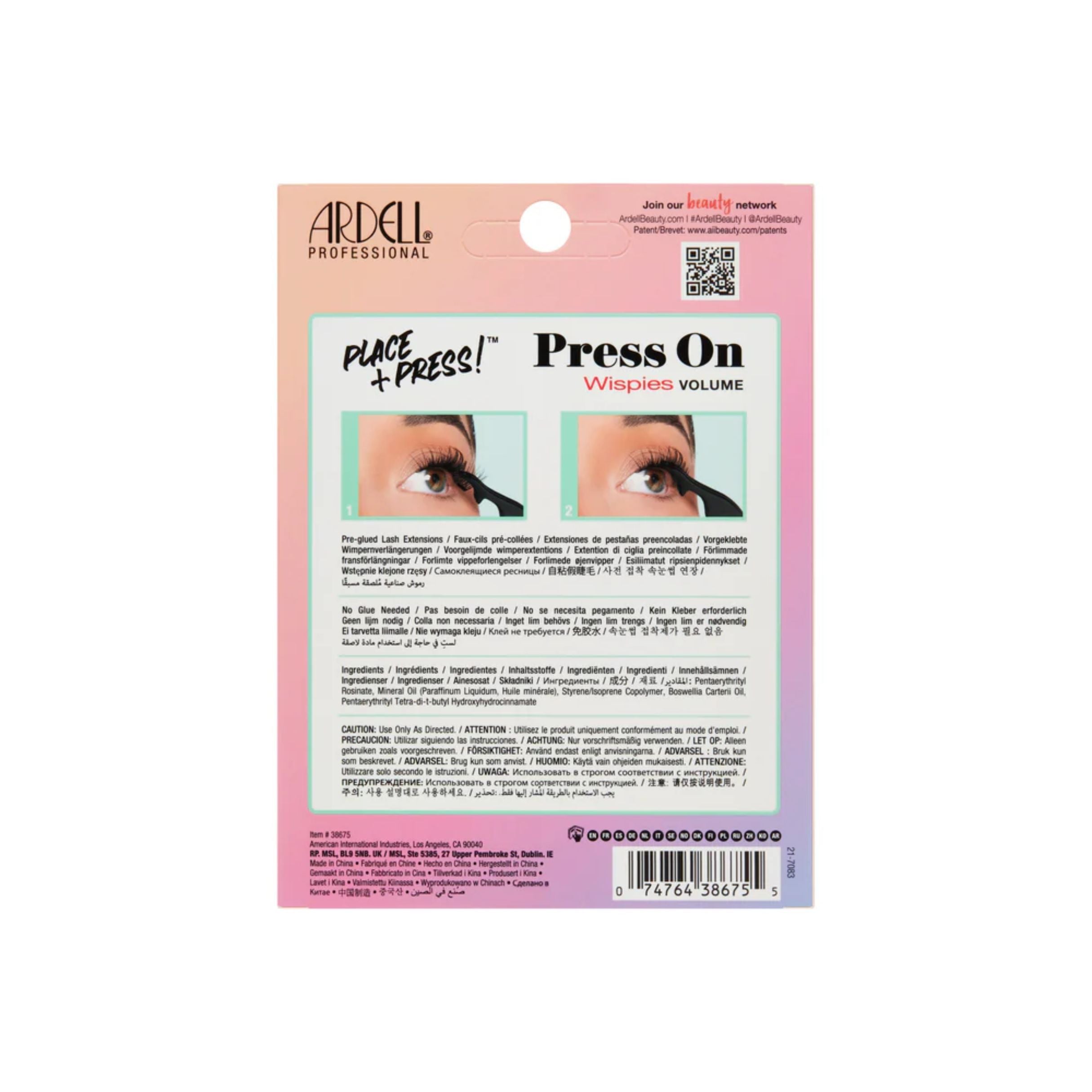 Pre-glued Press On Underlash Wispies Vol