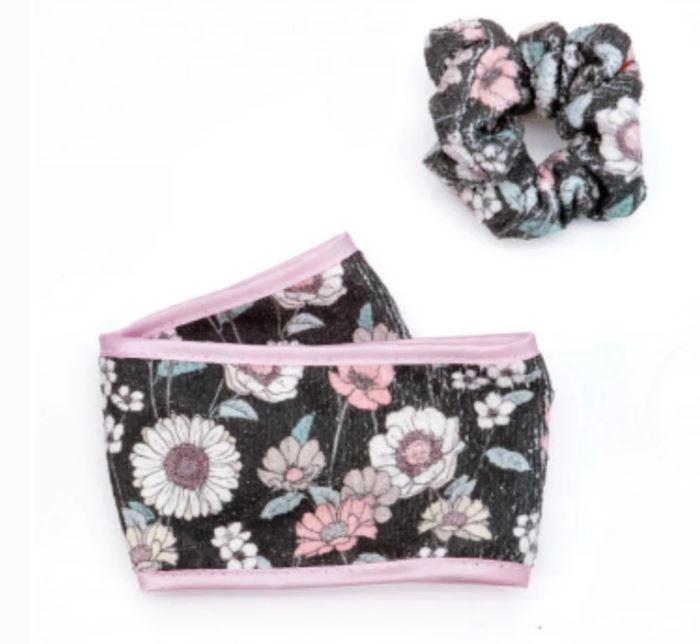 Lemon Lavender High & Dry Headband and Scrunchie Duo