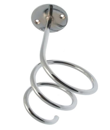 Spiral Wall Mounted-Chrome
