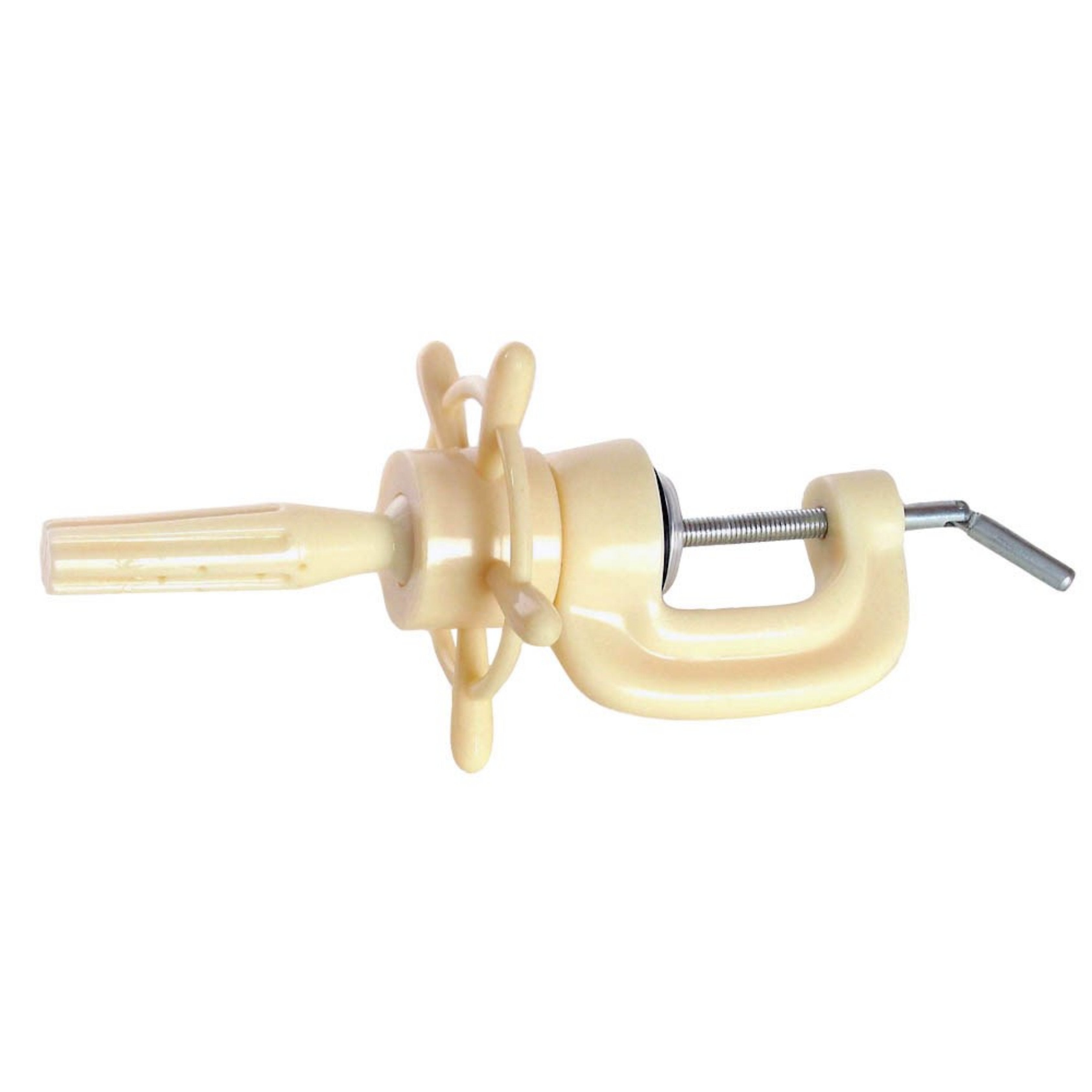 Adjustable Mannequin Clamp Ivory