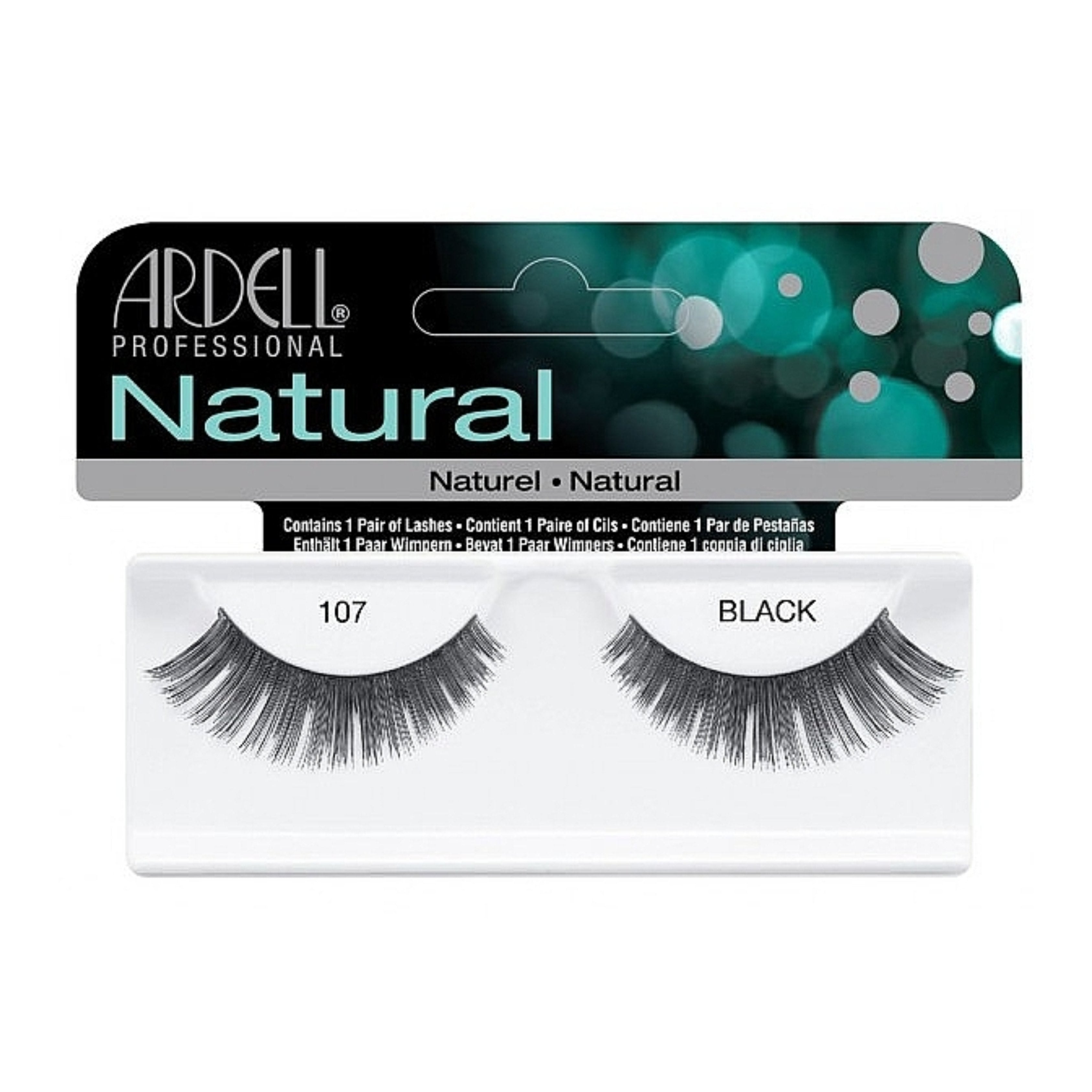 107 Black Natural Lashes