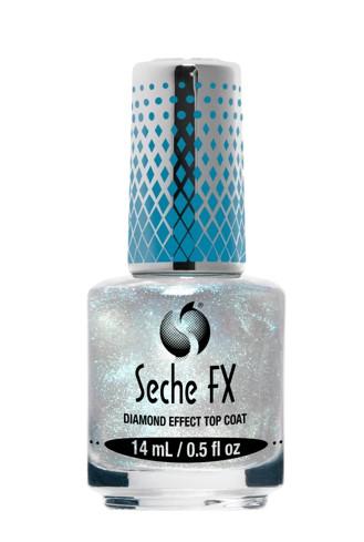 Seche FX Diamond Top Coat - Blue