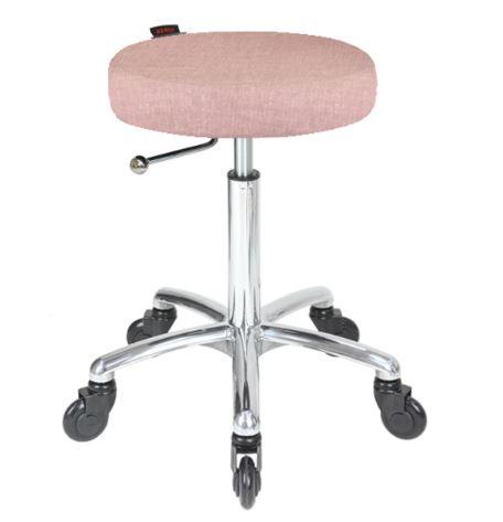 Turbo Stool Pink with Click'NClean Wheels