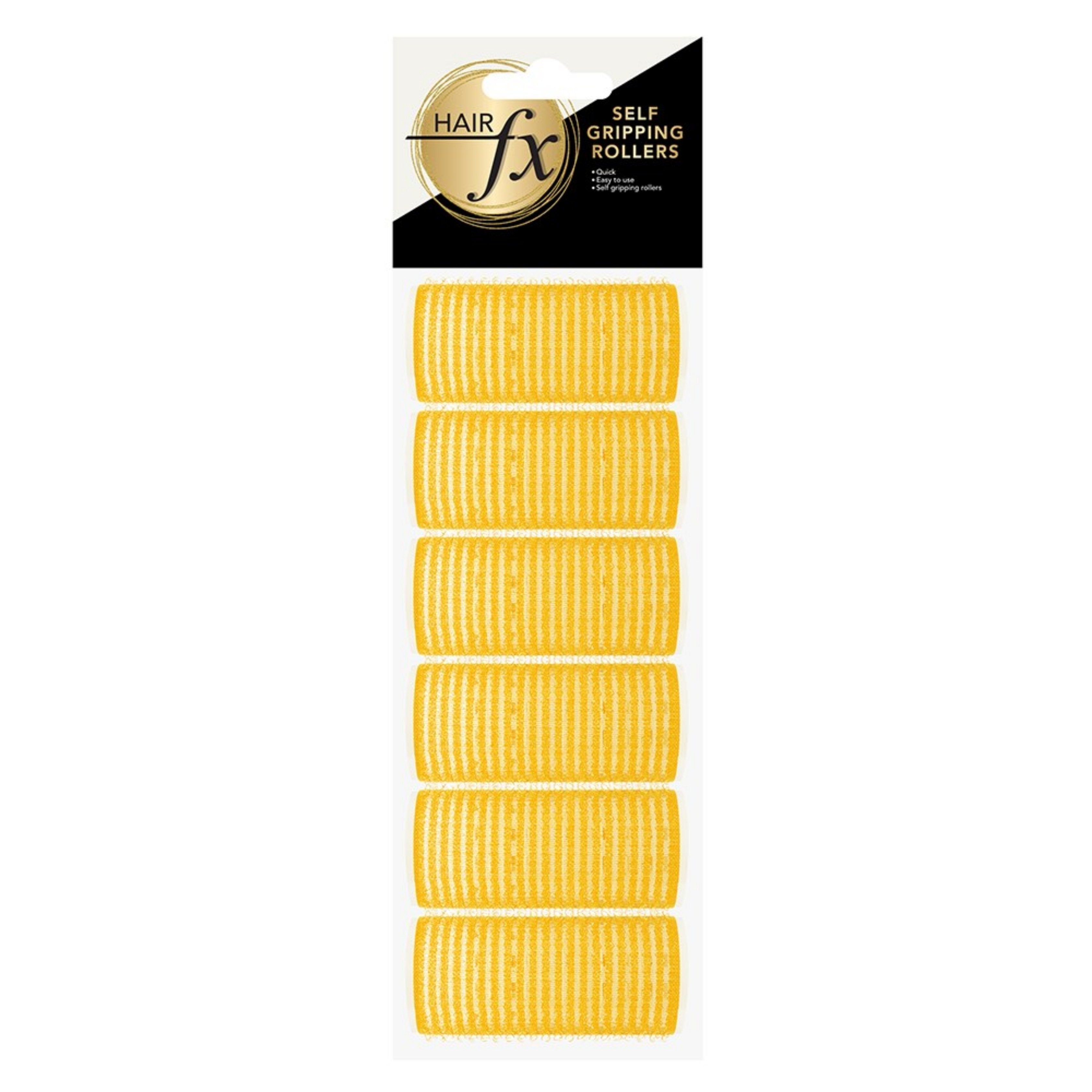 Velcro Rollers Yellow 32Mm 6Pk
