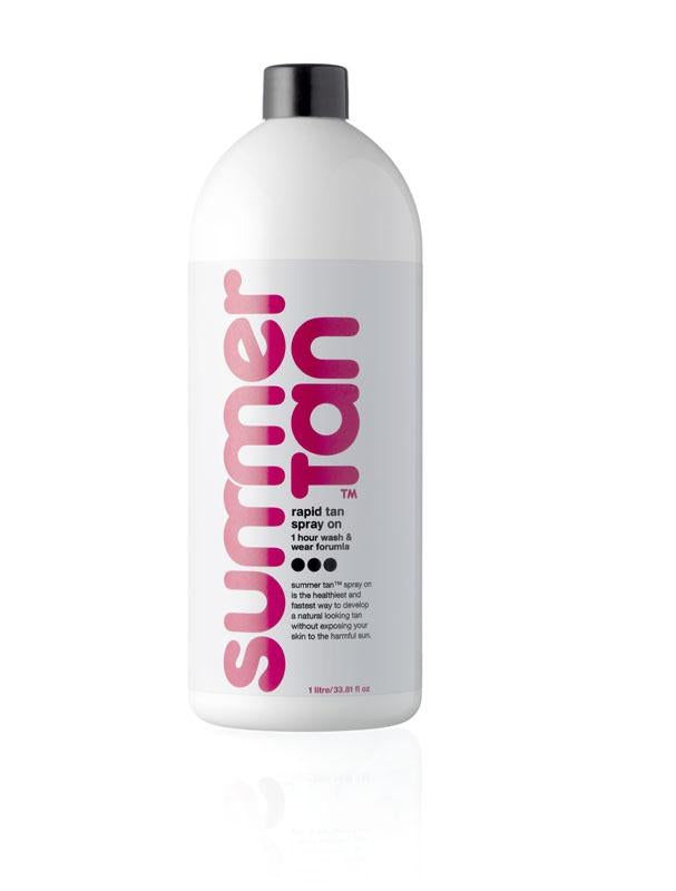 Spray Tan 1 Litre - 1hr Rapid Summer Tan