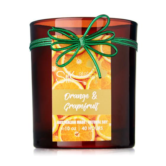 Orange & Grapefruit Amber Candle