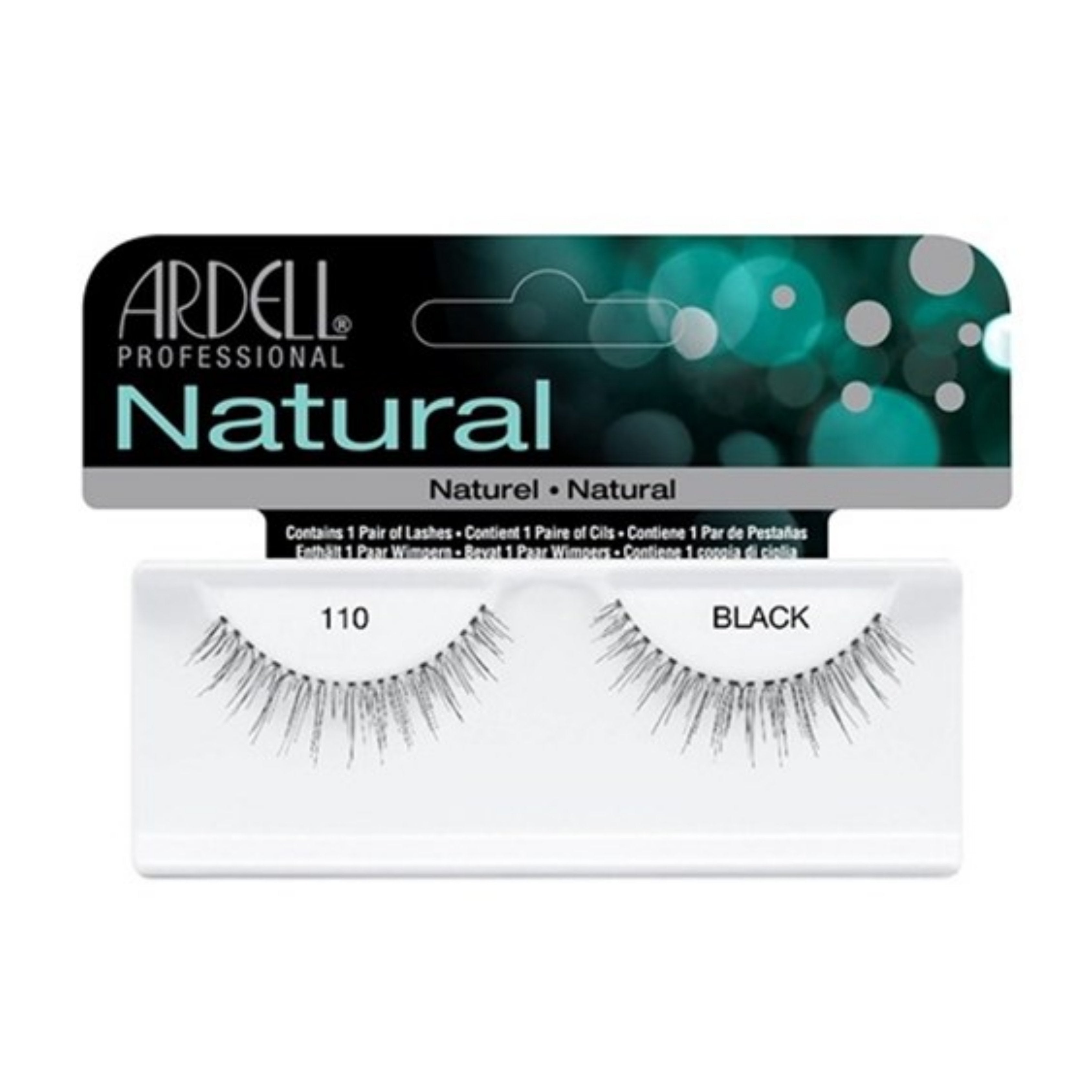 110 Demi Black Natural Lashes