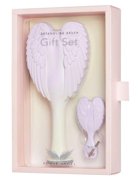 Tangle Angel Ombre Ivory/Lilac Gift Set