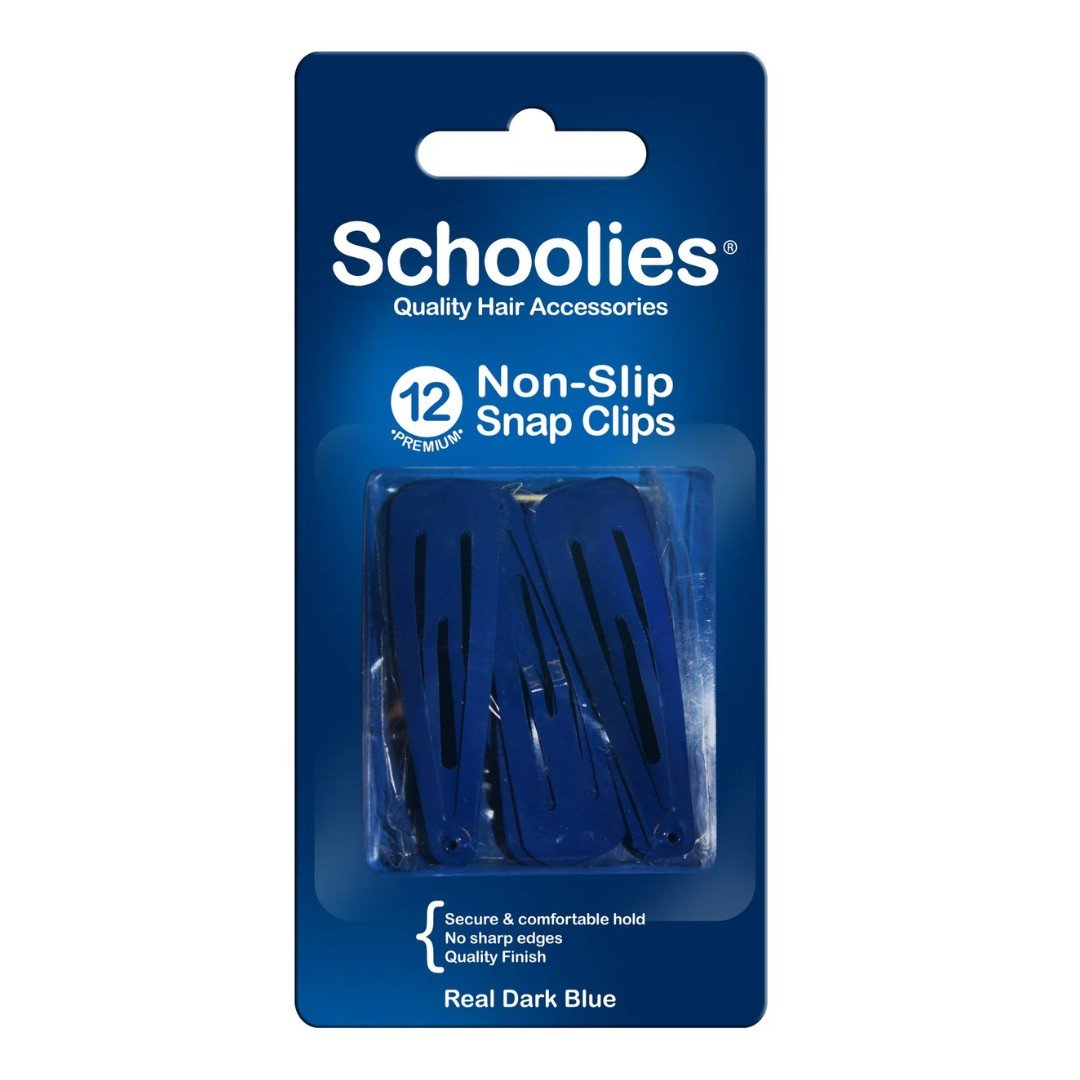 Snap Clips - Real Dark Blue 12pk