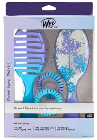 Wet Brush Pastel Jewel Gift Kit
