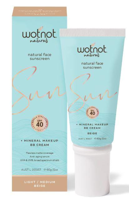 Natural Face Sunscreen + BB Cream BEIGE