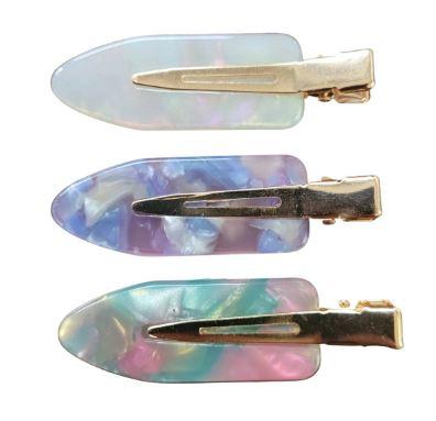 Creaseless Clips 3pk Watercolour