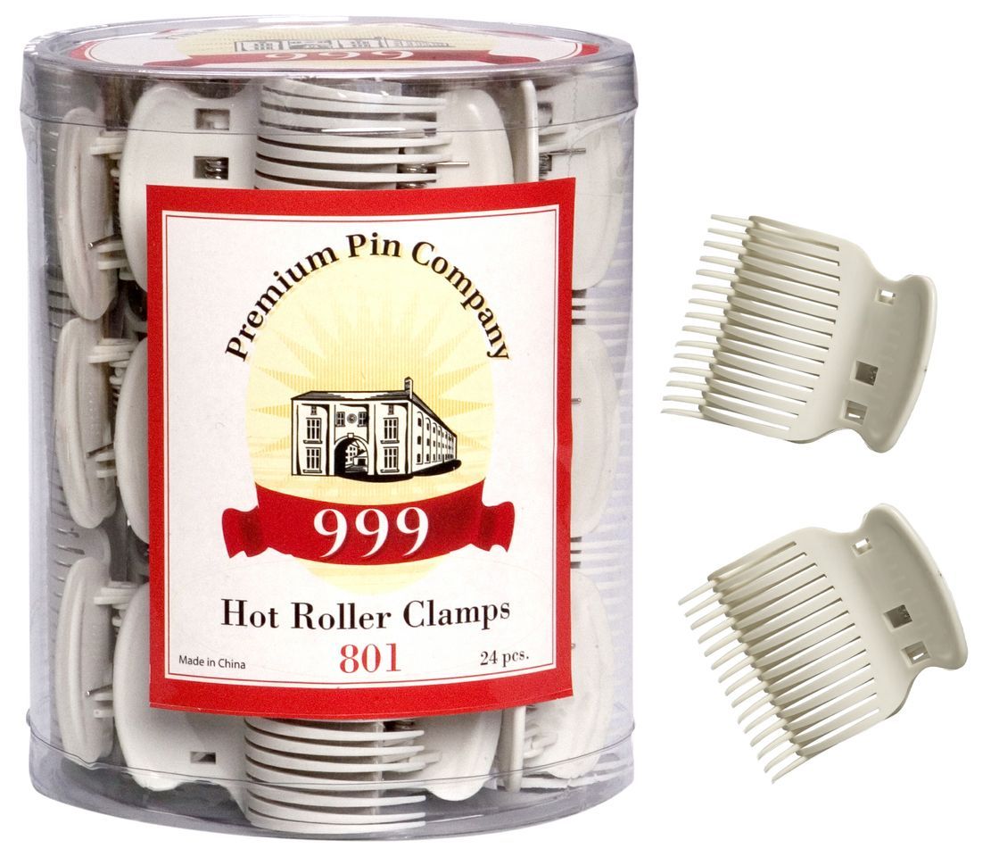 999 Hot Roller Clamp Clips 24pk