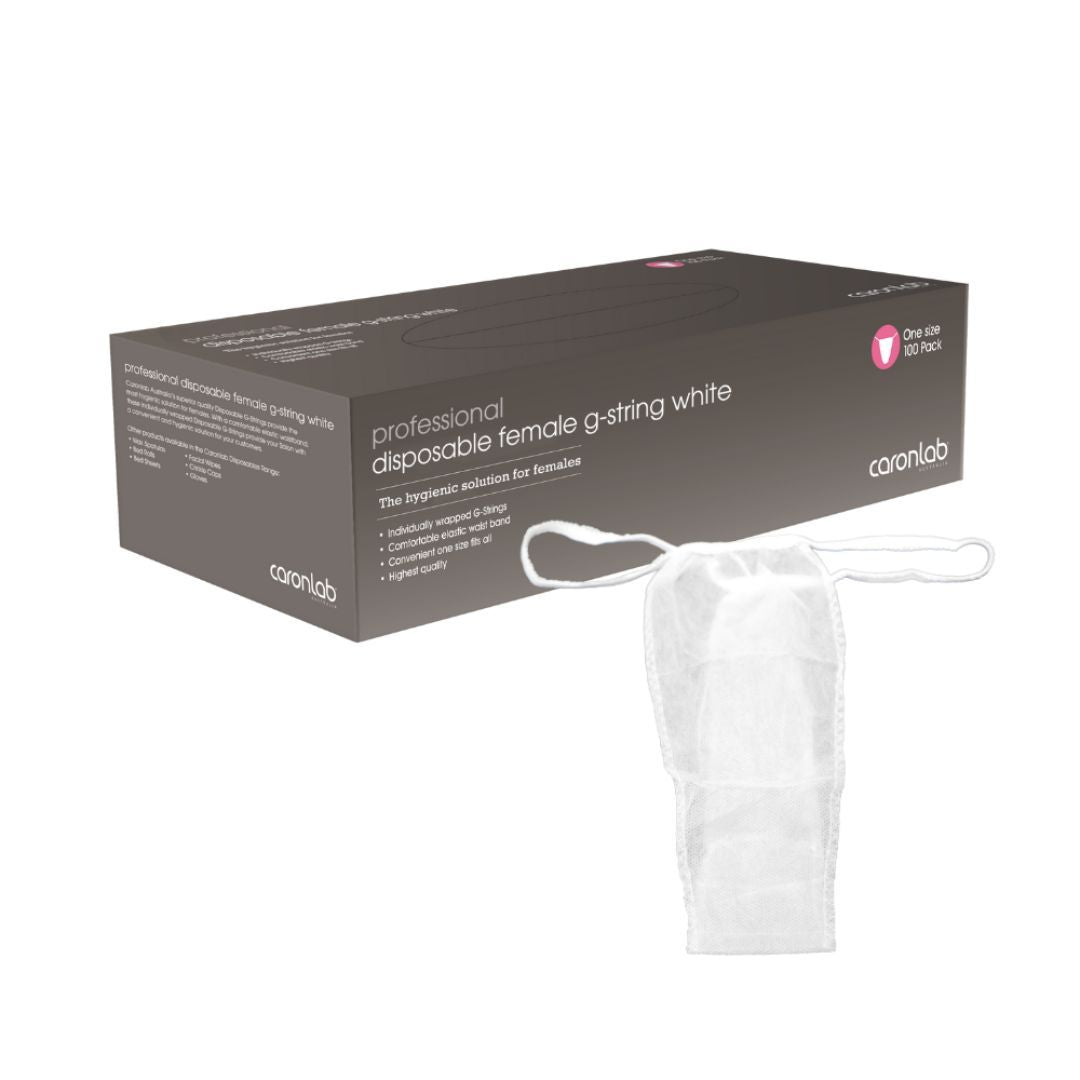G-String Womens Pure White 100PK