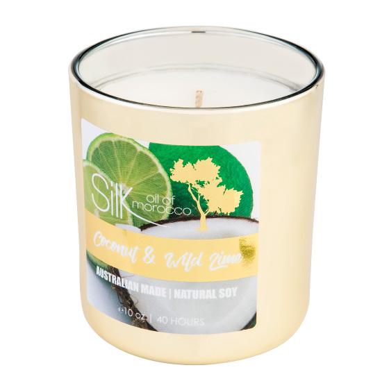 Coconut & Wild Lime Natural Soy Candle