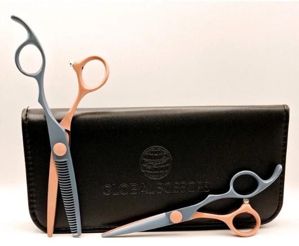 Bella Pink/Grey Scissor Kit 6.0/6.0 L/E
