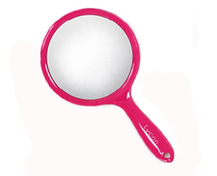 Lycon Hand Held Mirror - Pink