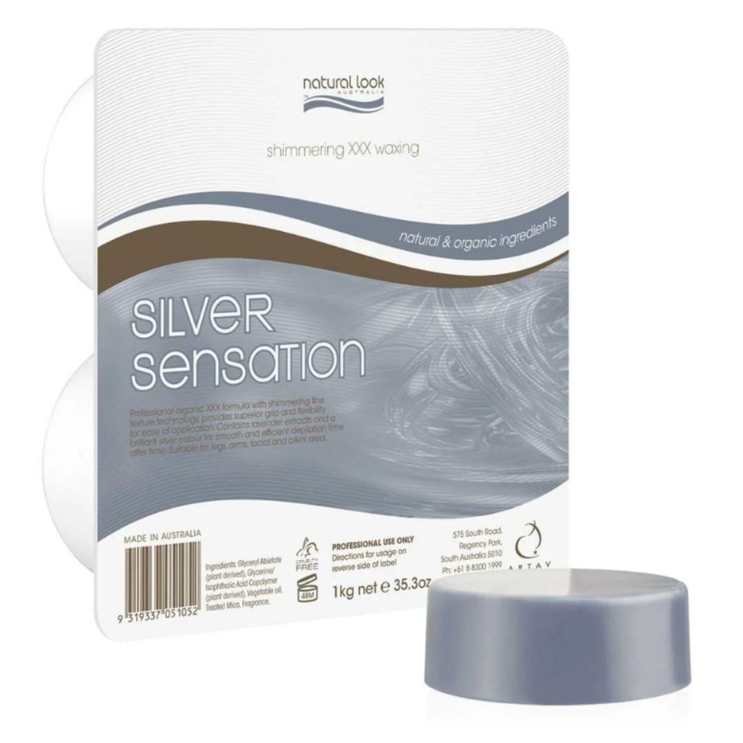 Natural Look Silver Sensation HotWax 1Kg