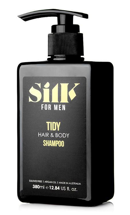 Silk For Men Tidy Hair & Body Shampoo