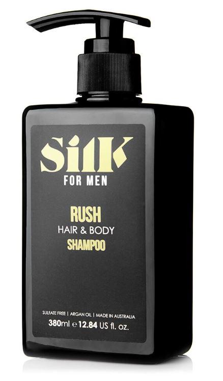 Silk For Men Rush Hair & Body Shampoo