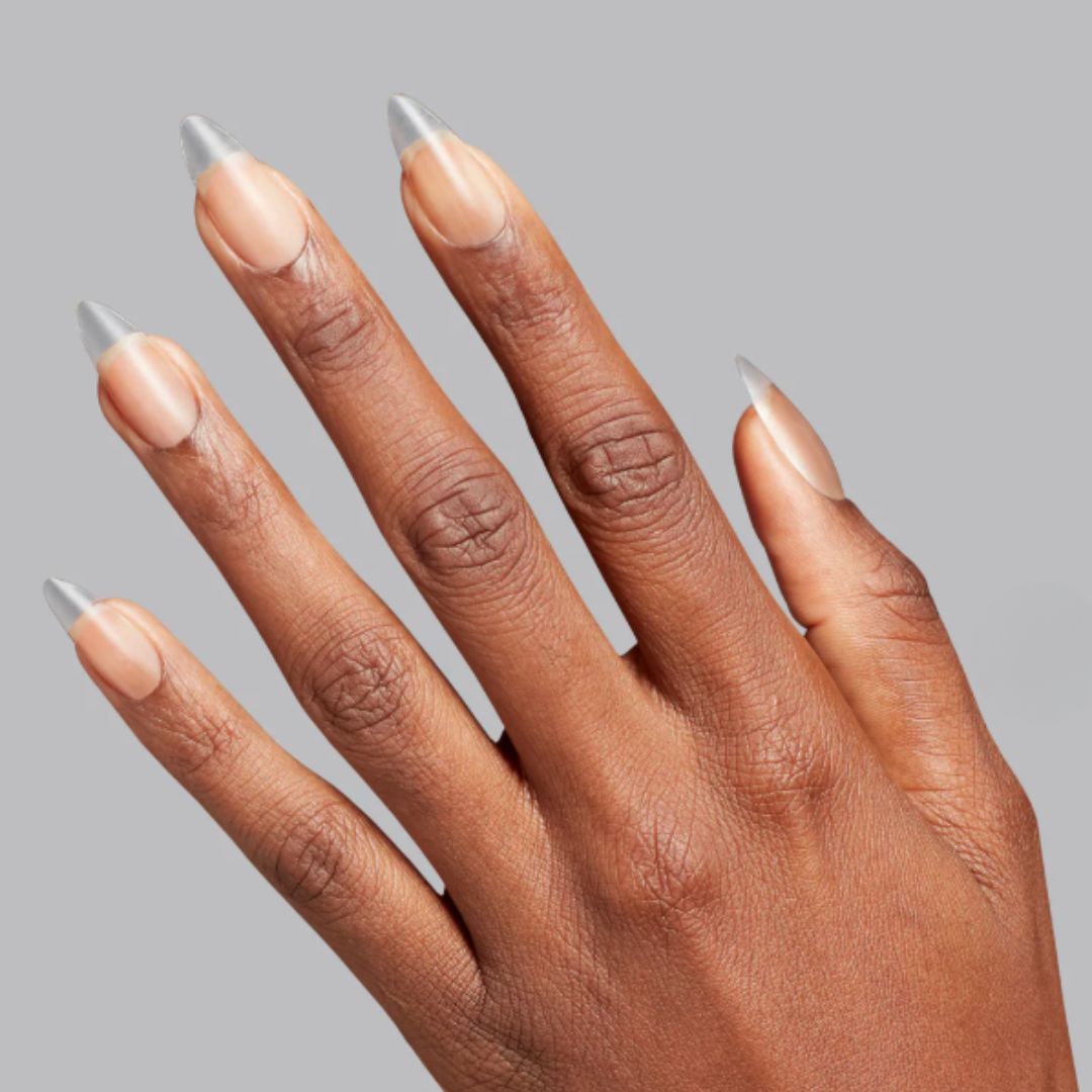 Full Tips Clear Med Almond 640pk