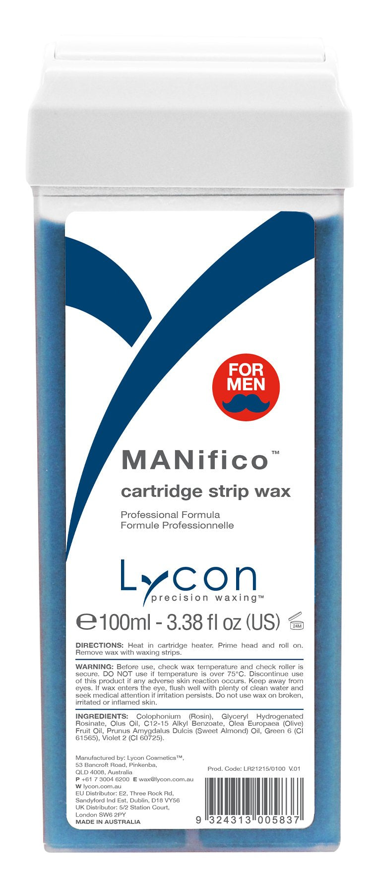 Lycon Manifico Strip Wax Cartridge 100g