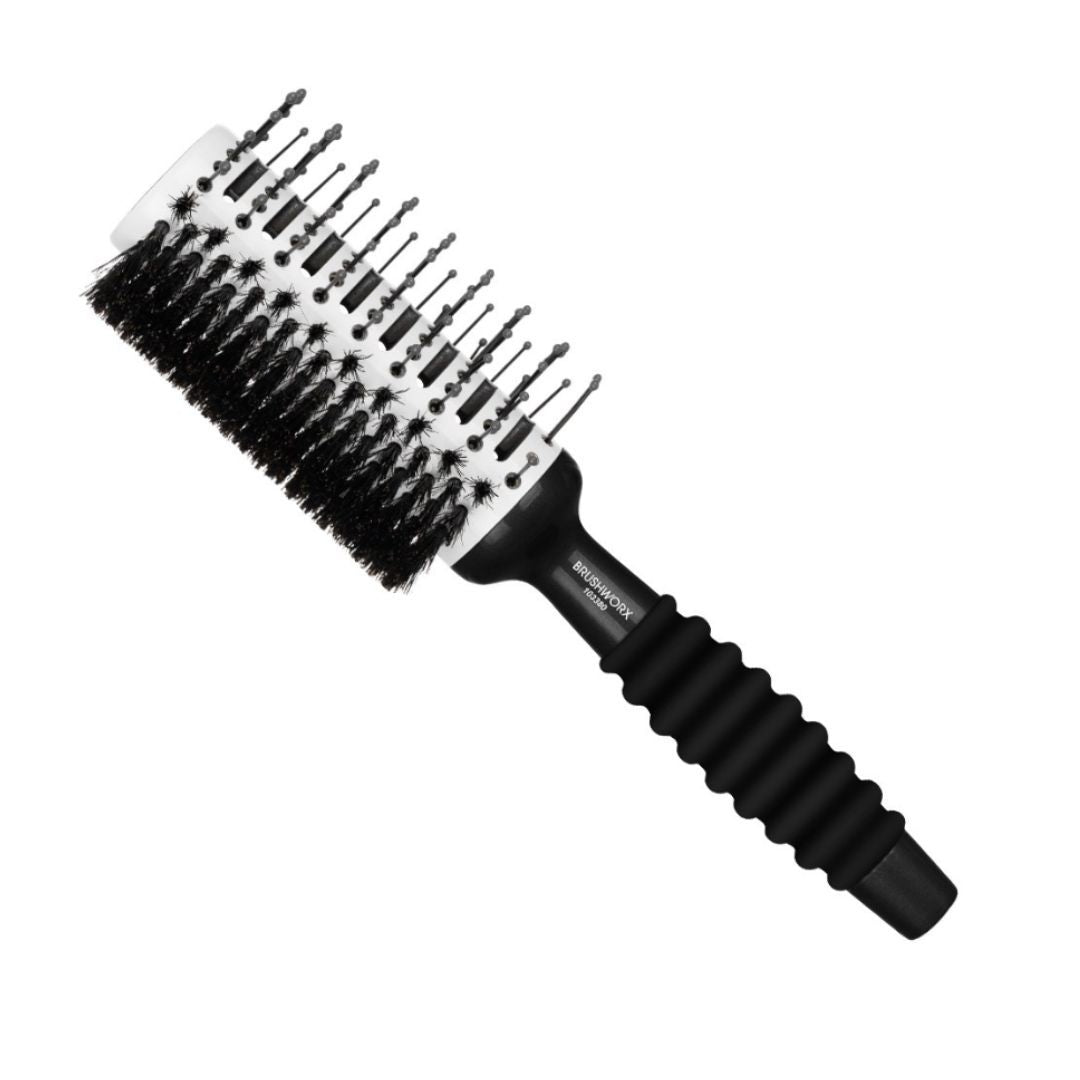 Brushworx Mega Smooth & Curl - Medium