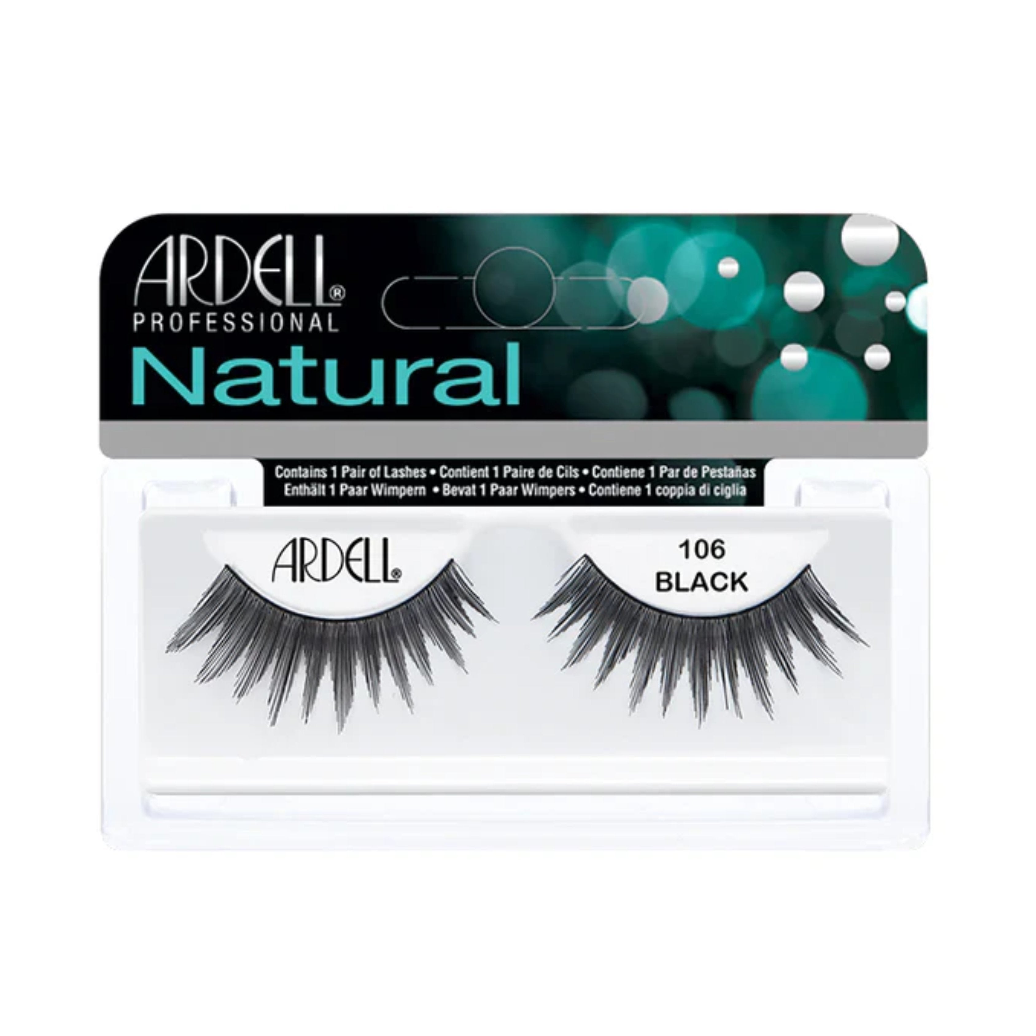 106 Black Natural Lashes