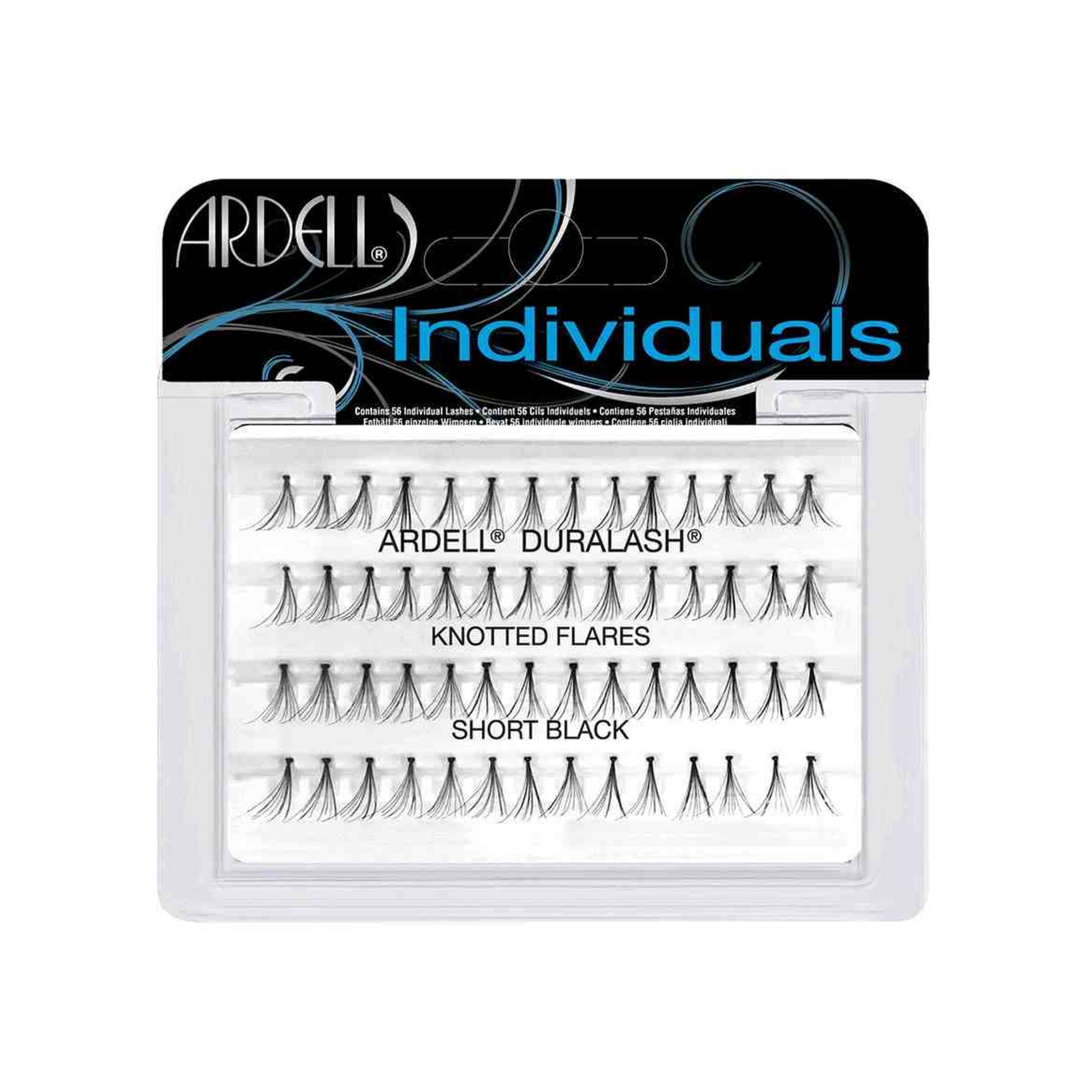 Duralash Flares - Short Black (W/Knot)