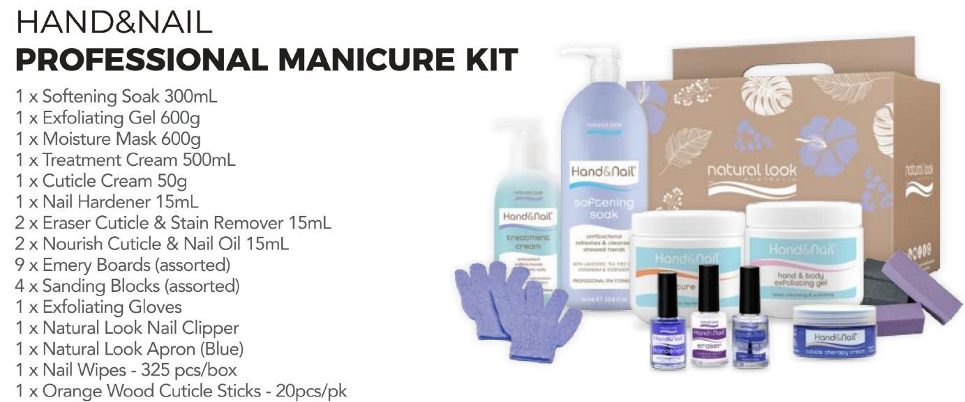 Natural Look Professional Manicure Kit