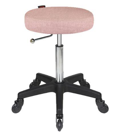 Turbo Stool Pink with Click'NClean Wheels
