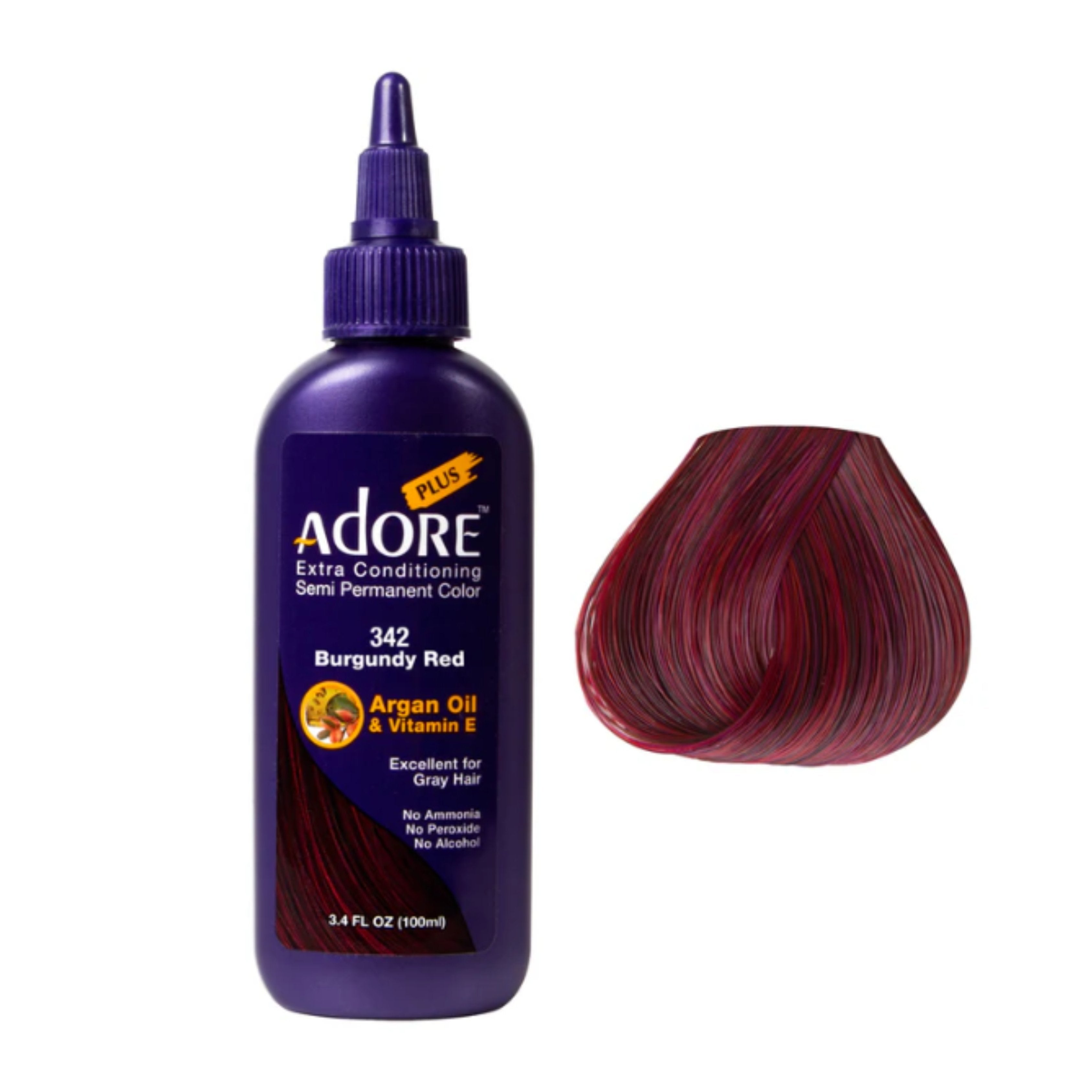 Adore  Color - Burgundy Red - 342