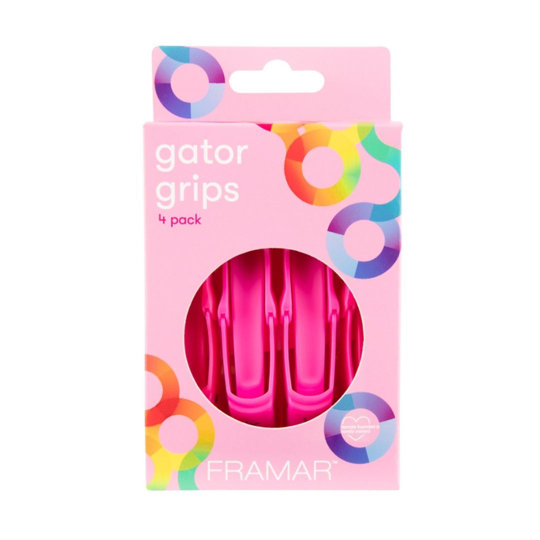 Framar Gator Grips Pink (4pk)