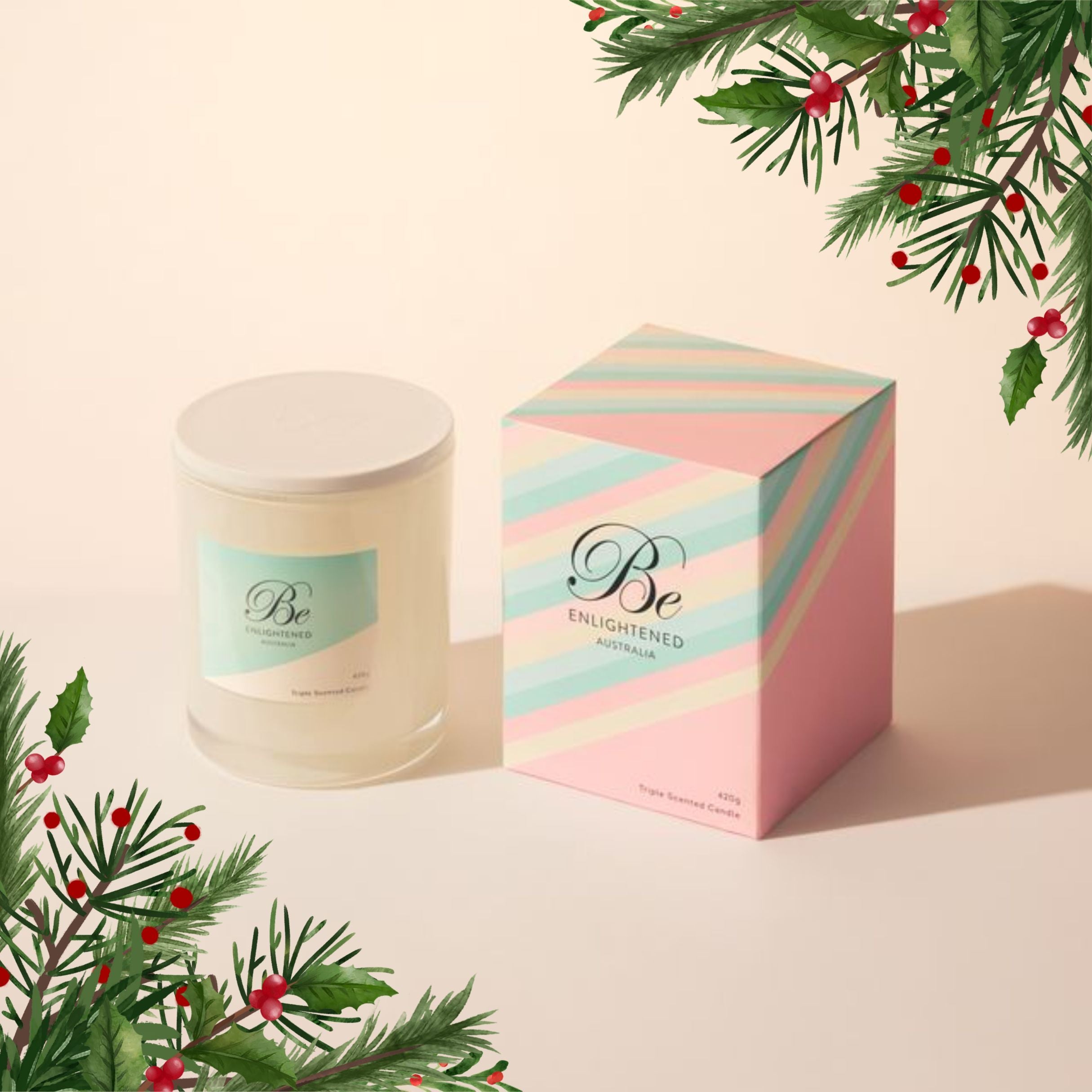 Aus Christmas Candle 420g L/Edition