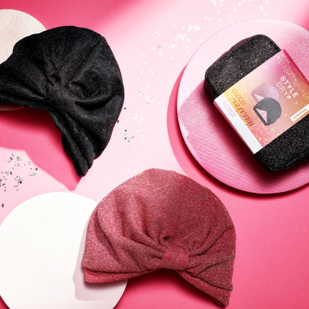 Turban Shower Cap - 3 Piece Set