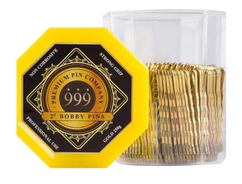 999 Bobby Pins Gold 2 Inches 250pce