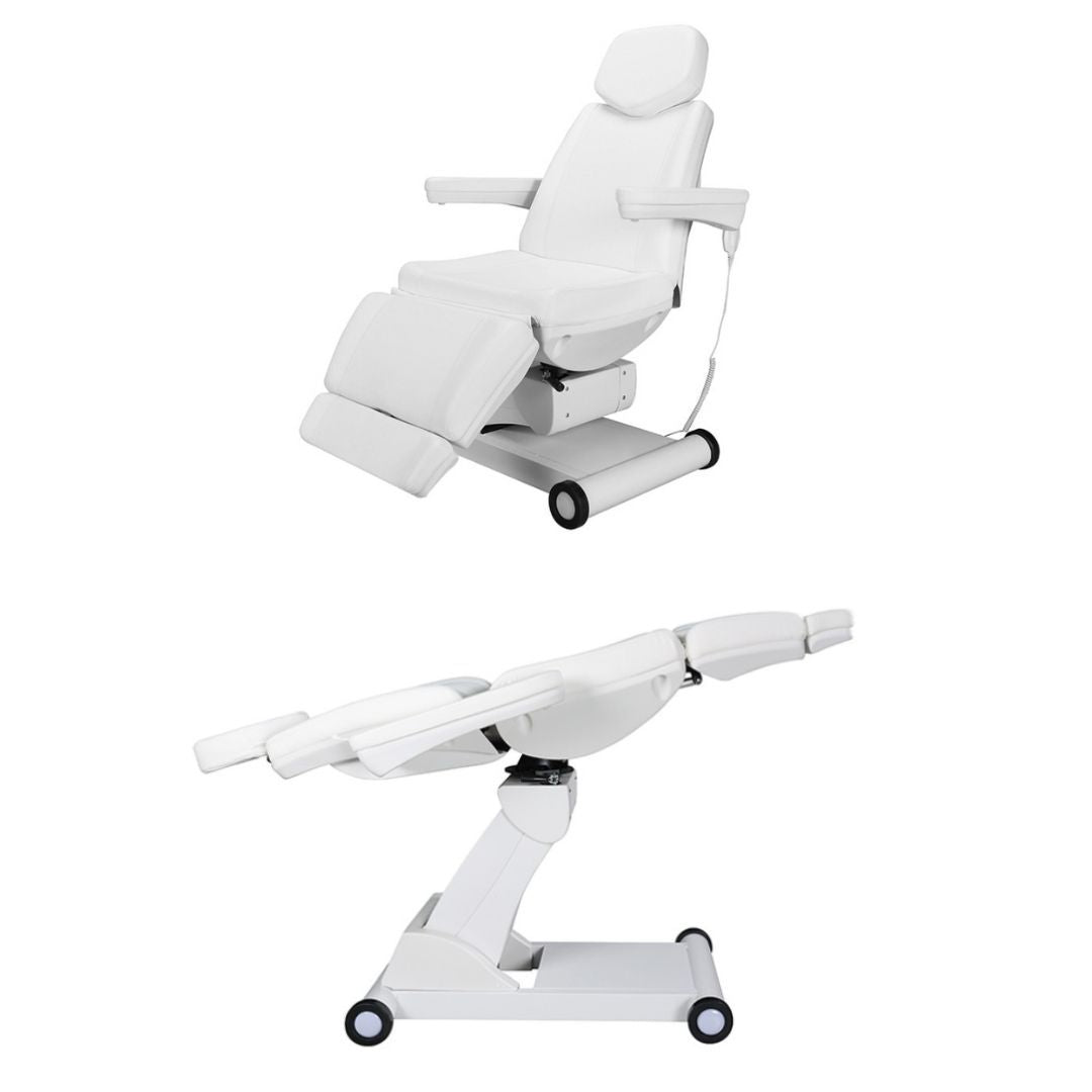 OPAL Electric Bed (With Rotation) White