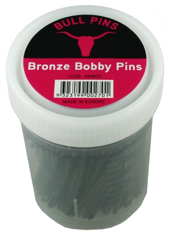 Bull Bobby Pins - Bronze 250g