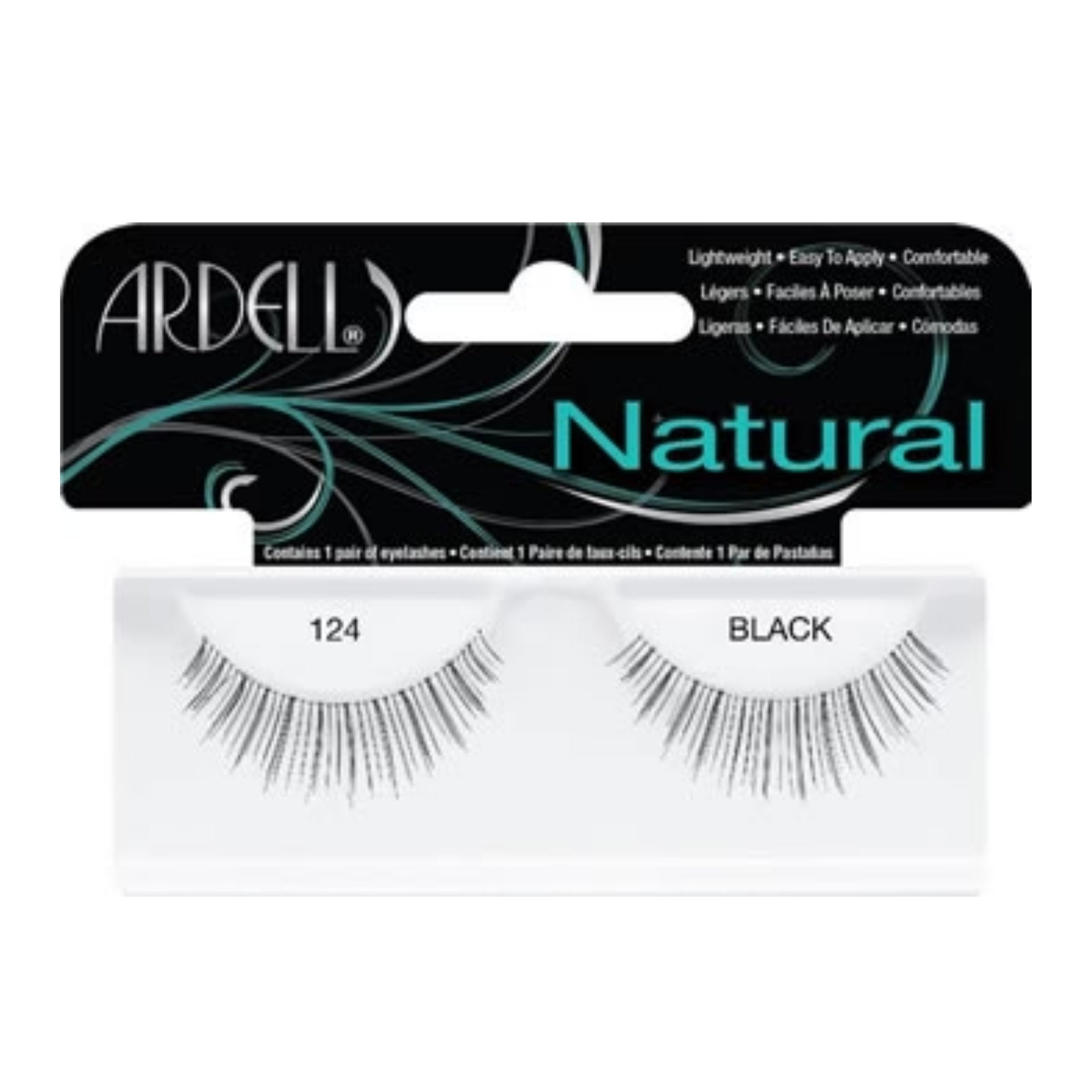 124 Demi Black Natural Lashes