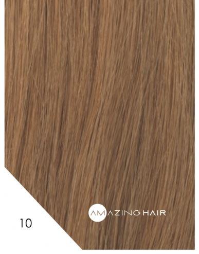 2 Clip-in 20in #10 Light Caramel