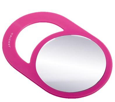 Pink Oval Styling Mirror