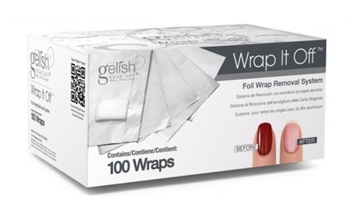 Gelish - Foil Remover Wraps 100ct