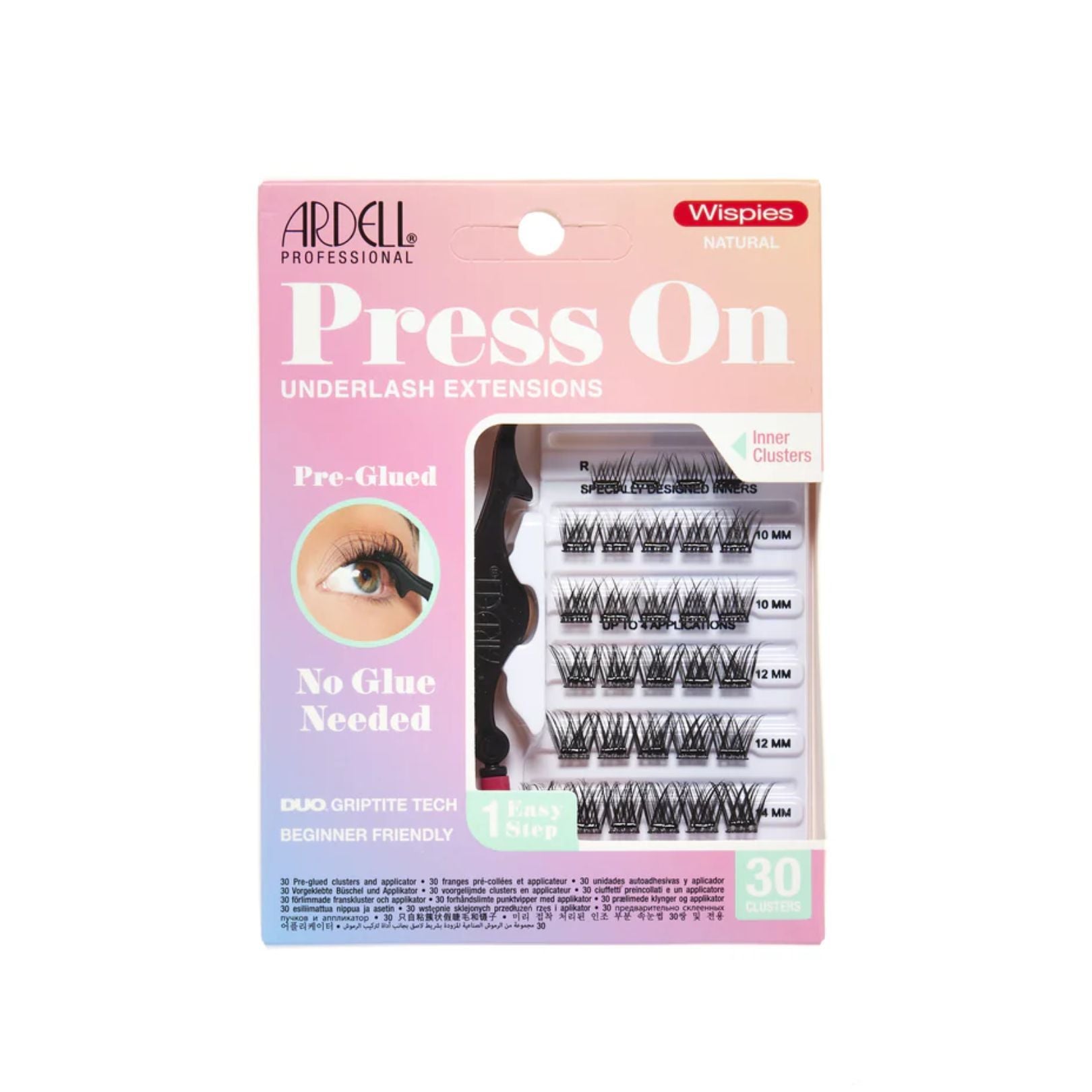 Pre-glued Press On Underlash Wispies