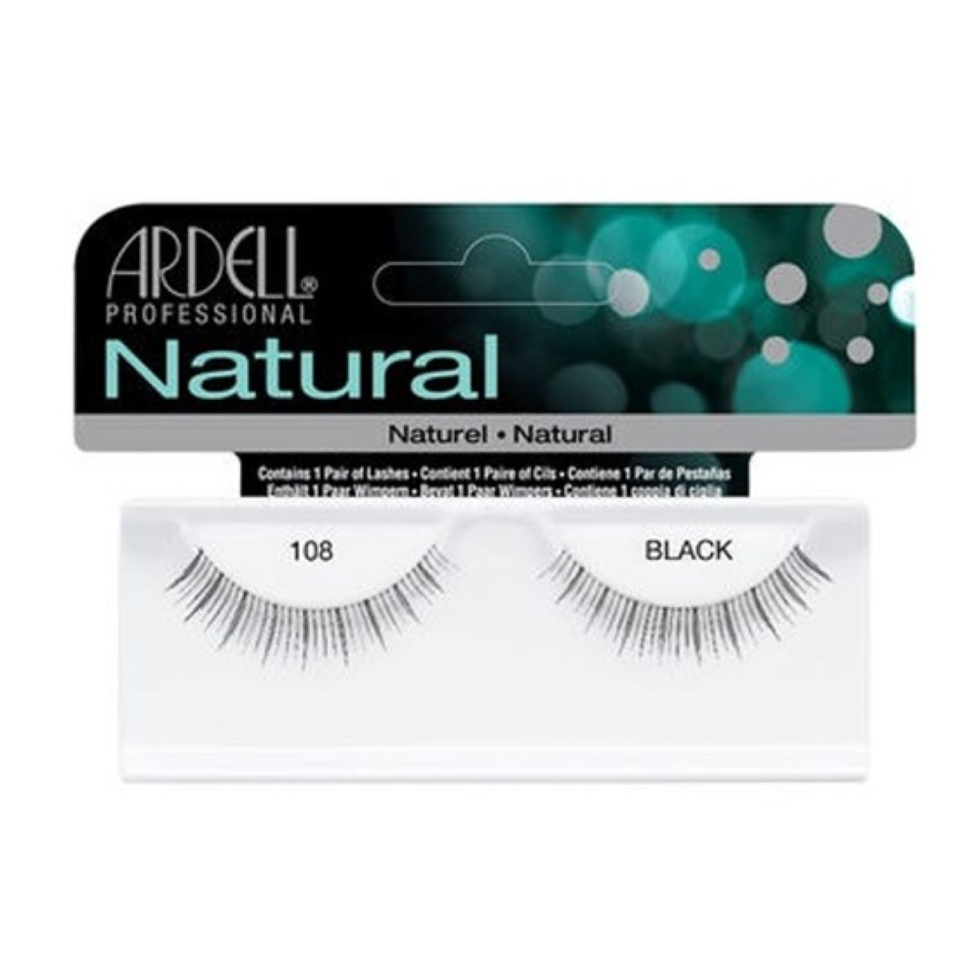 108 Demi Black Natural Lashes