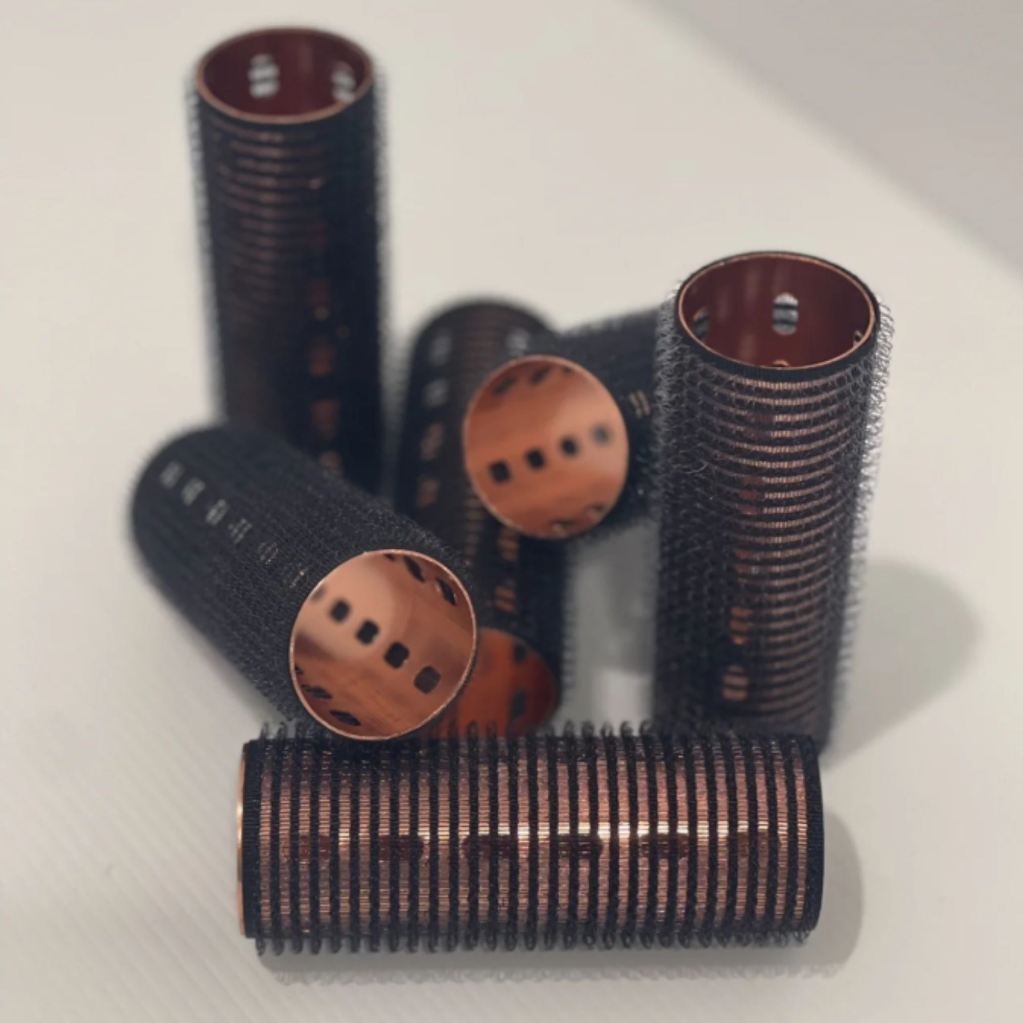 Velcro Thermal Rollers B/Rose 6pk Small