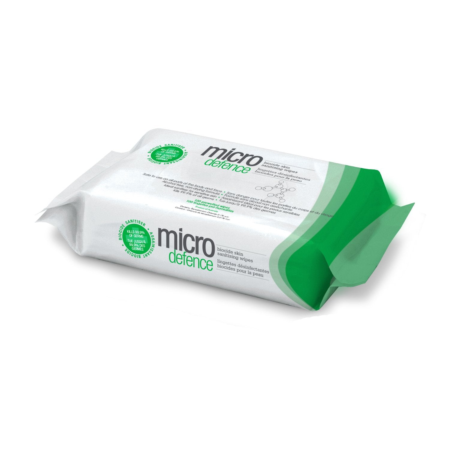 Micro Defence Skin/Body Wipes 100k