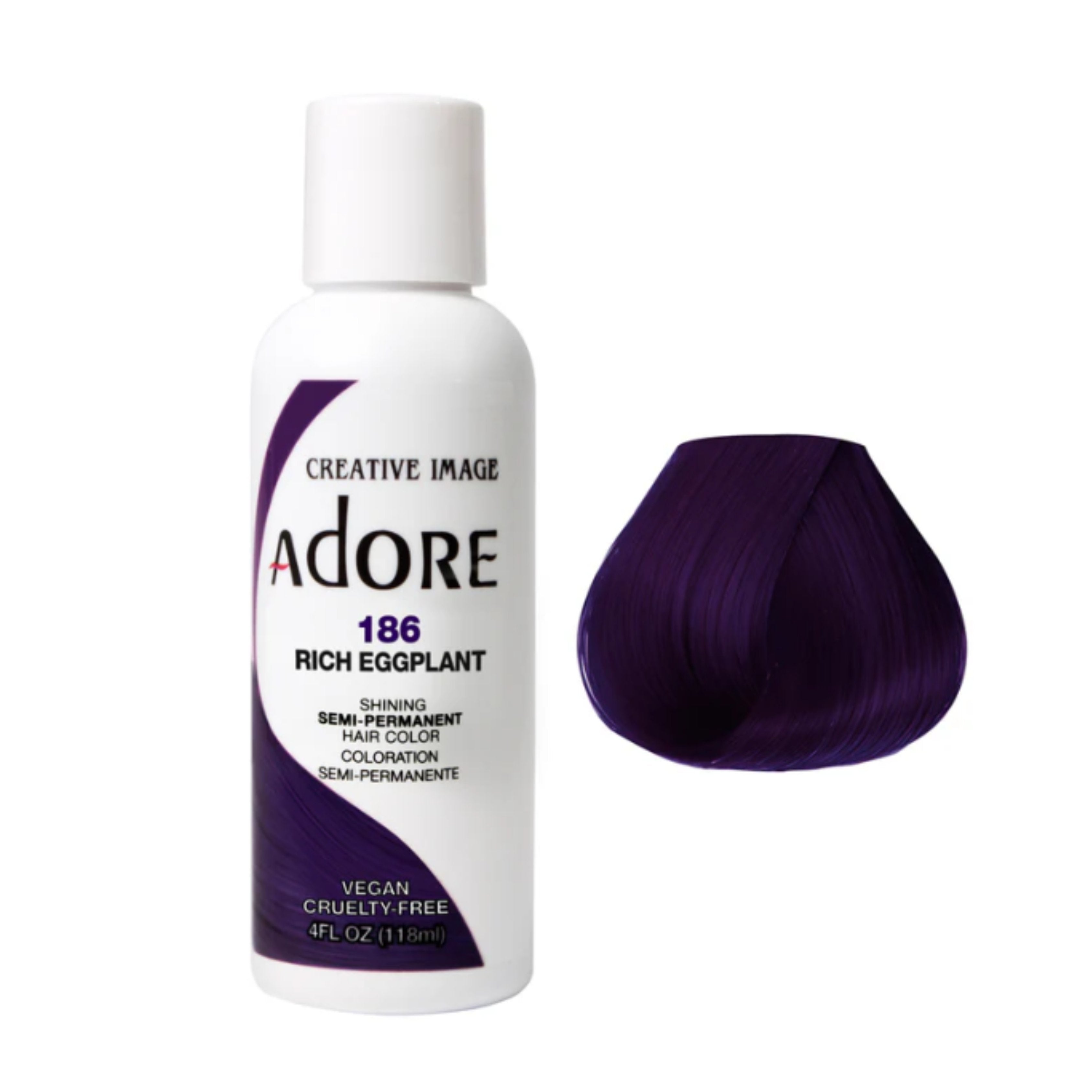 Adore  Color - Rich Eggplant - 186