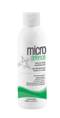 Micro Def Hand & B Sanitiser Gel 125ml