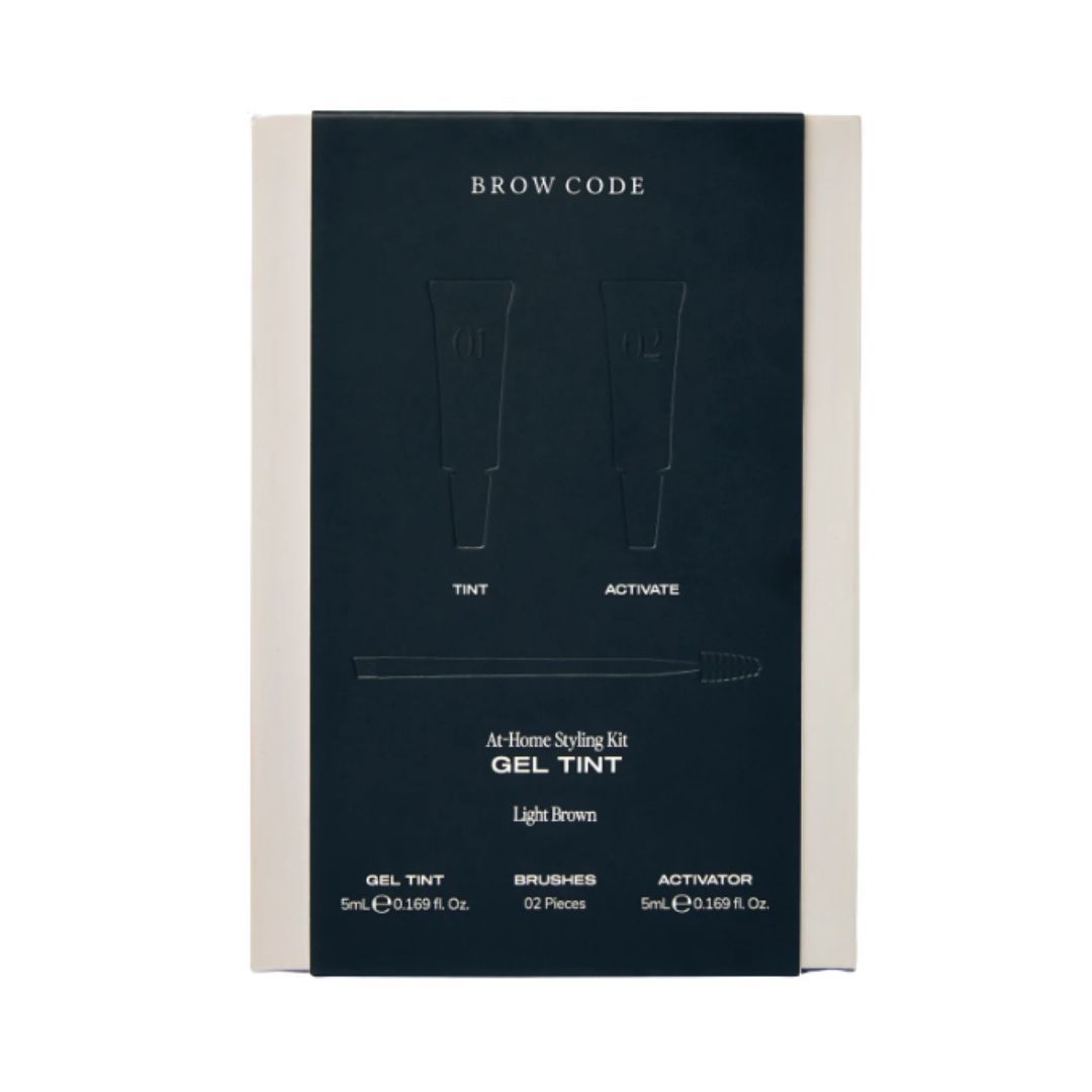 Browcode Gel Tint Kit - Light Brown